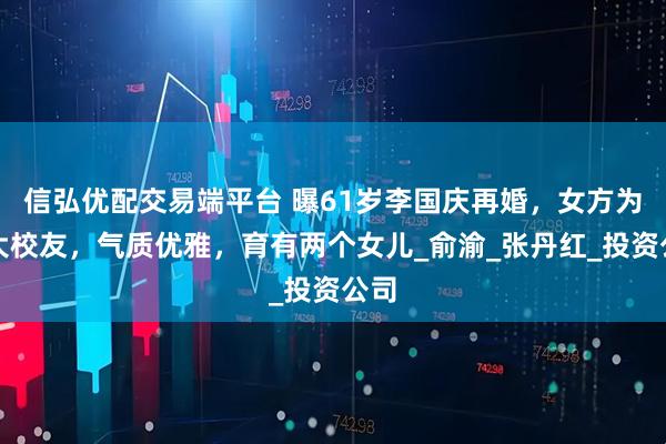 信弘优配交易端平台 曝61岁李国庆再婚，女方为北大校友，气质优雅，育有两个女儿_俞渝_张丹红_投资公司