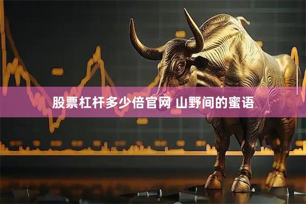 股票杠杆多少倍官网 山野间的蜜语